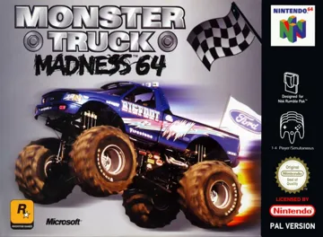 Monster Truck Madness 64 (Europe) (En,Fr,De,Es,It) box cover front